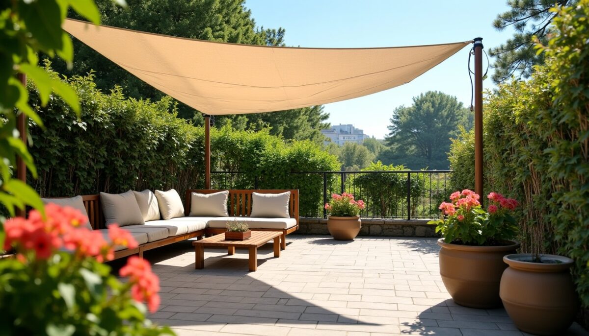 Aménagez un coin d’ombre sur votre terrasse sans travaux lourds : astuces et solutions faciles