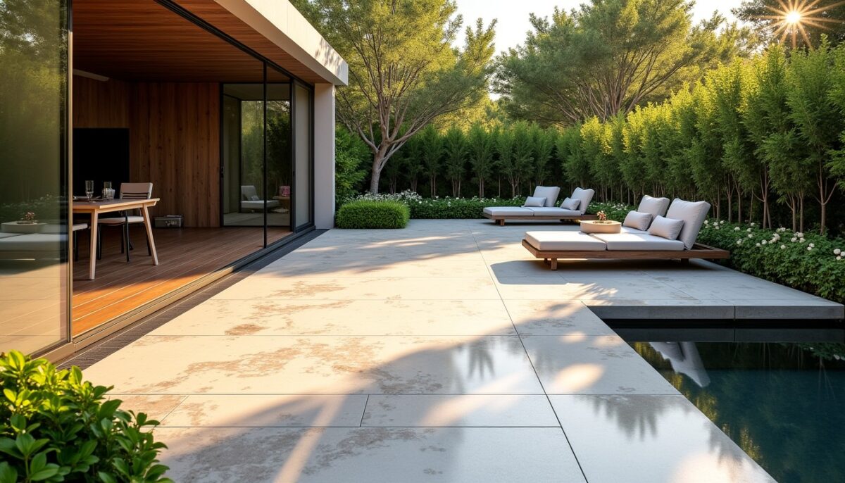 Terrasse en résine : découvrez ses atouts et ses limites