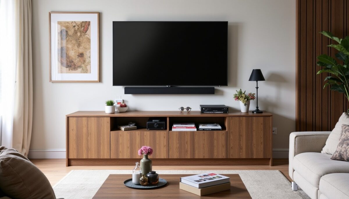 Les clés pour une intégration parfaite de votre meuble TV dans une décoration moderne et équilibrée