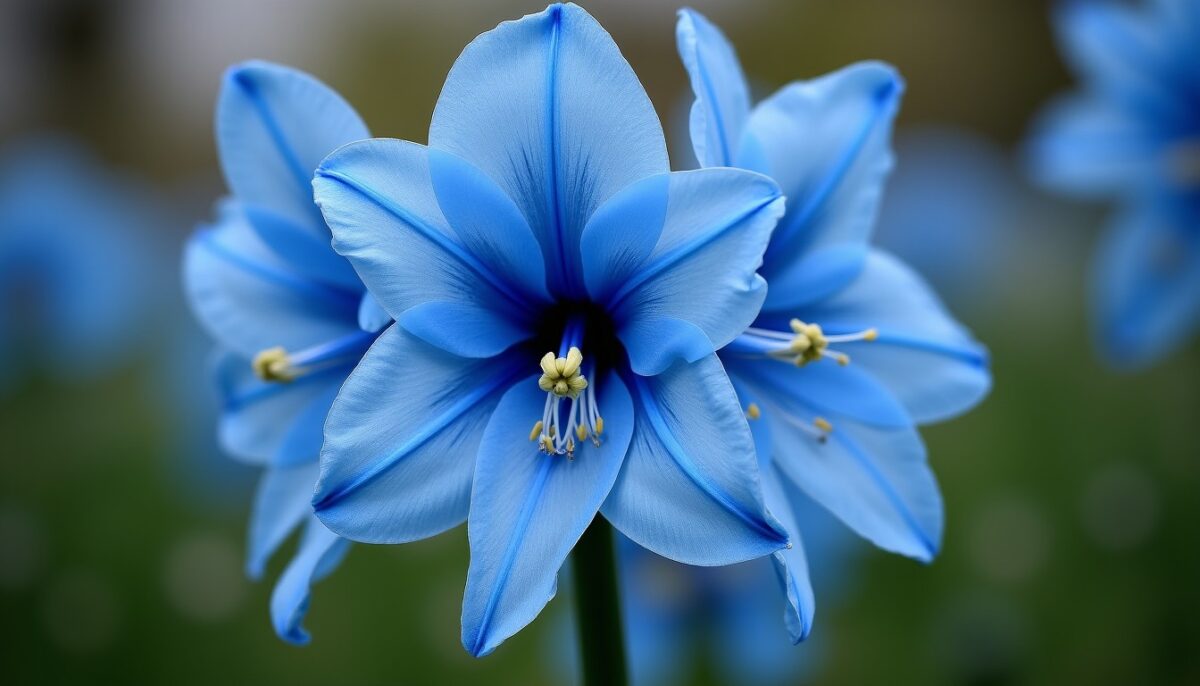 Amaryllis bleu : entre légendes fascinantes, vérités botaniques et précautions indispensables