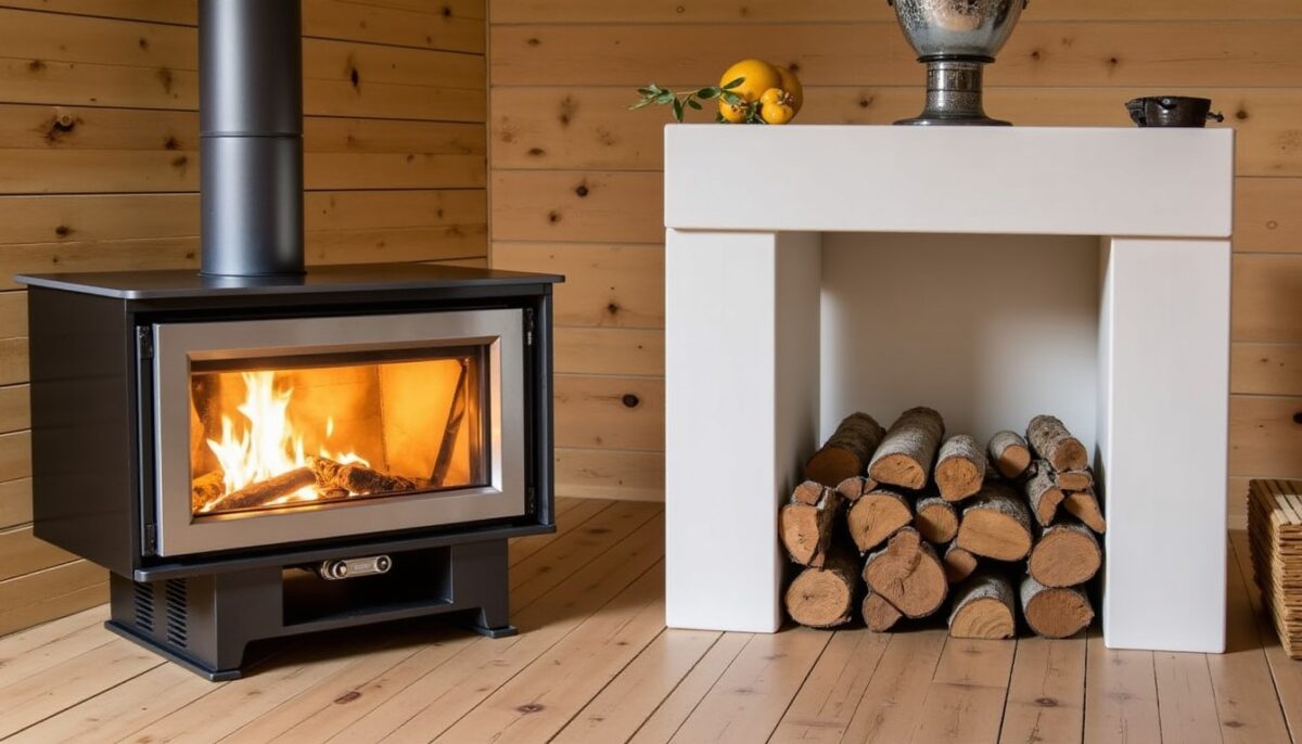 Poêle à bois suspendu vs classique : Quelle efficacité de chauffage ?