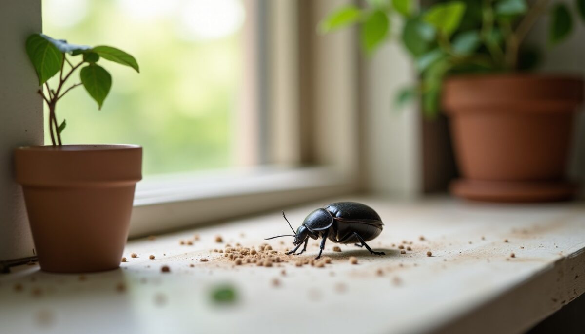 Comment reconnaître et se débarrasser des petits insectes noirs dans votre maison